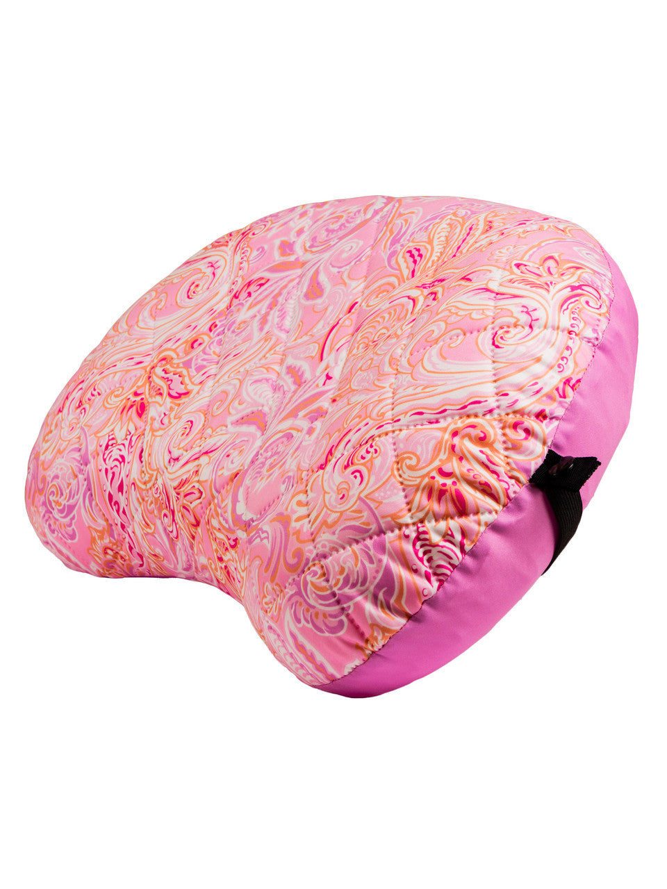 Beach Pillow, Pink Paisley