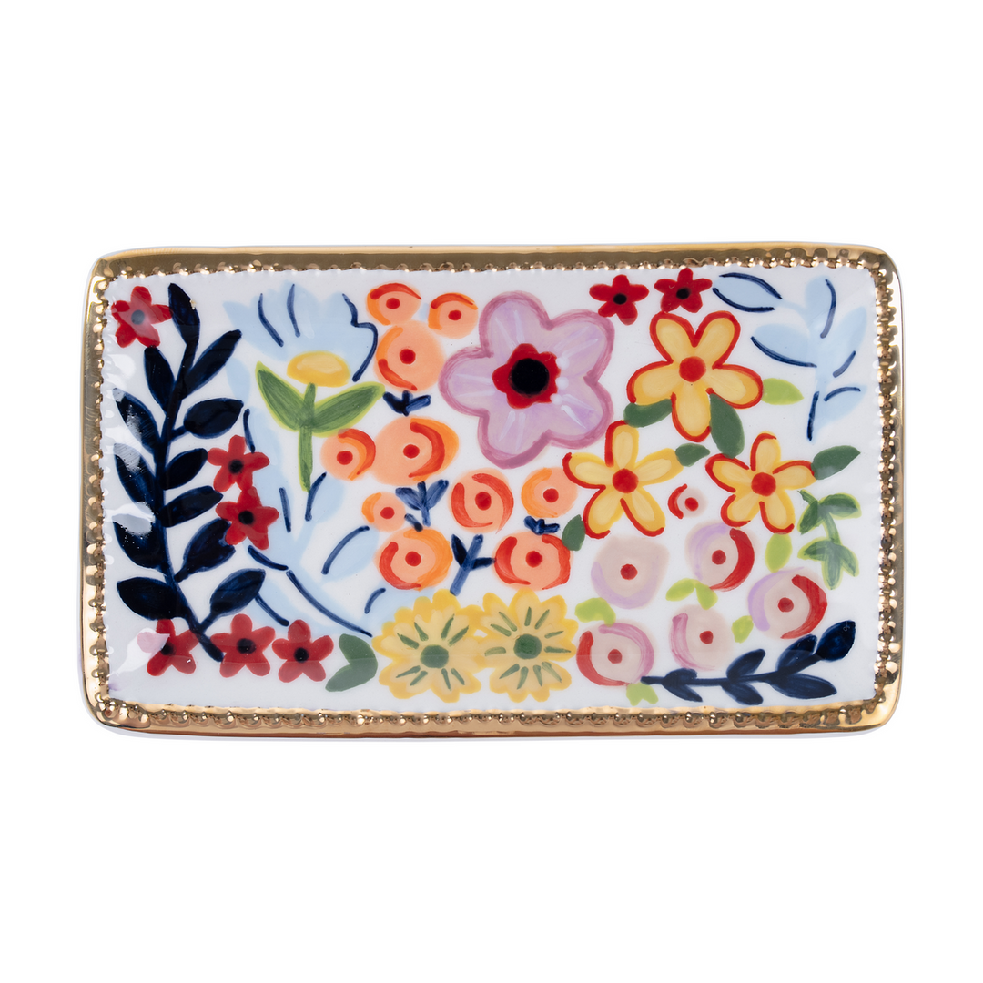 Petals & Posies Trinket Tray