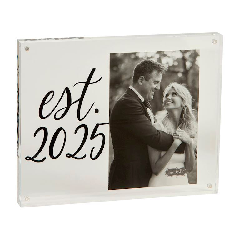 Est 2025 Acrylic Frame