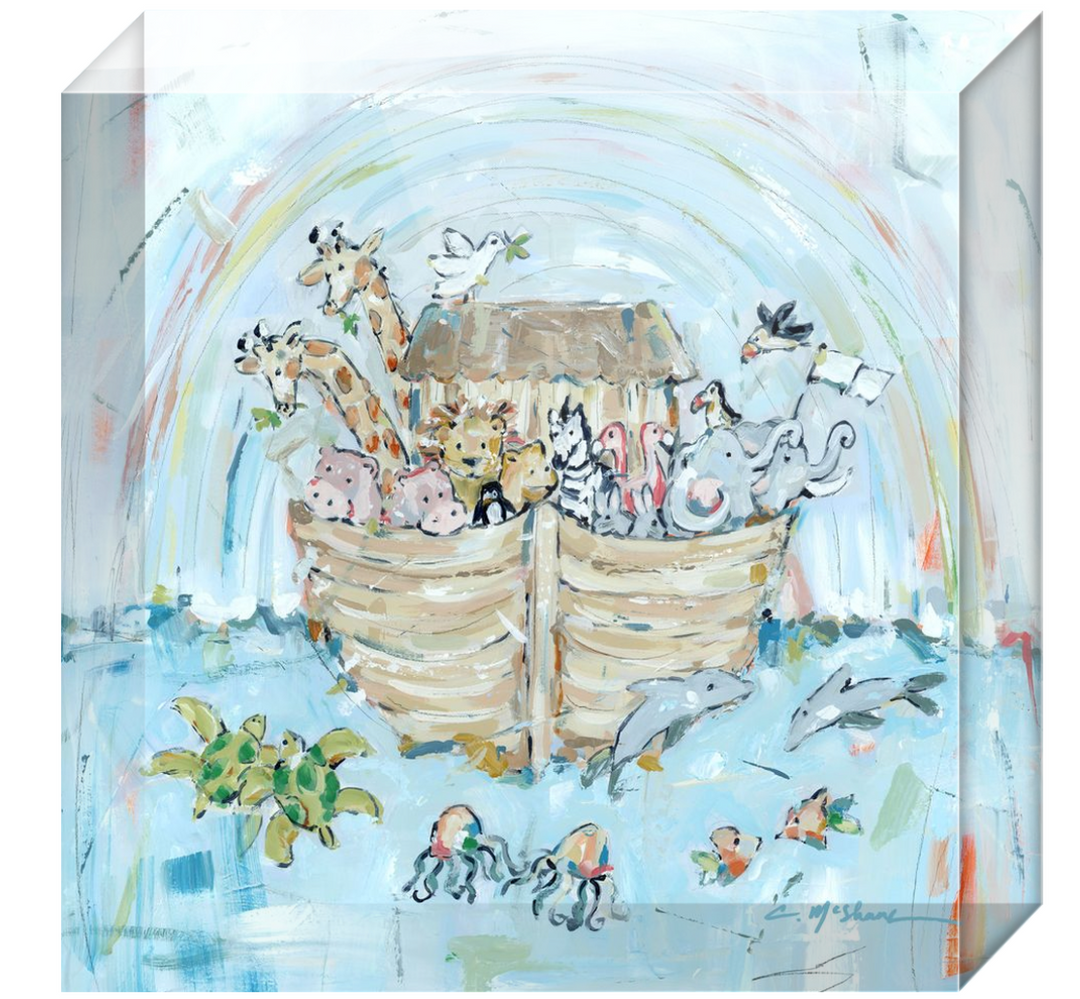 Noah's Ark III Acrylic Block