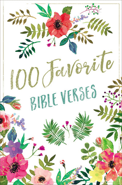 100 Favorite Bible Verses Book