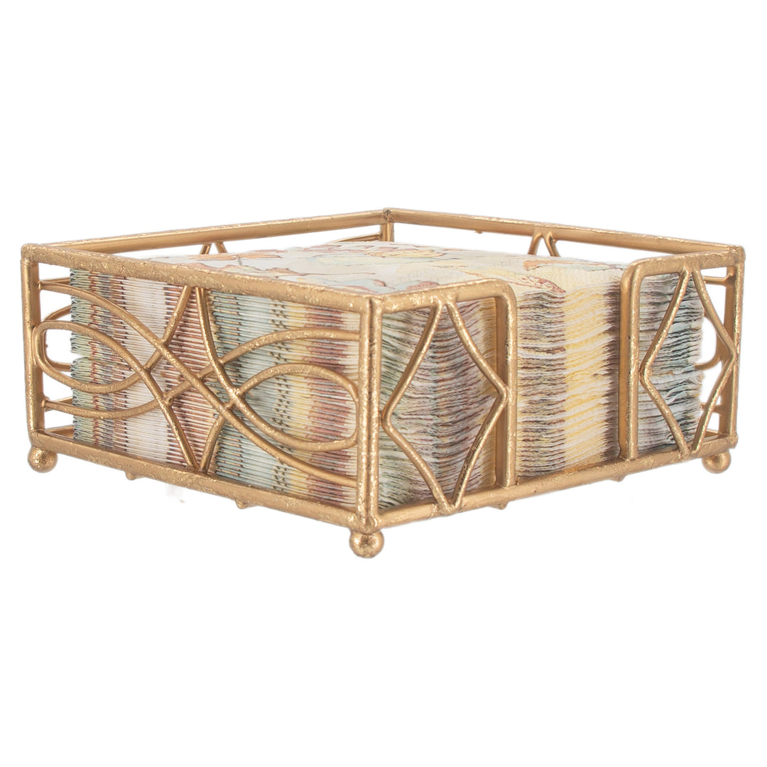 Gold Wave Cocktail Caddy