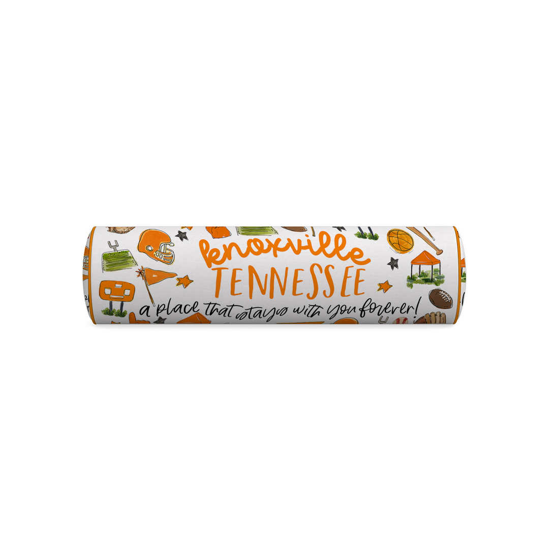 TN Bolster Pillow, Knoxville