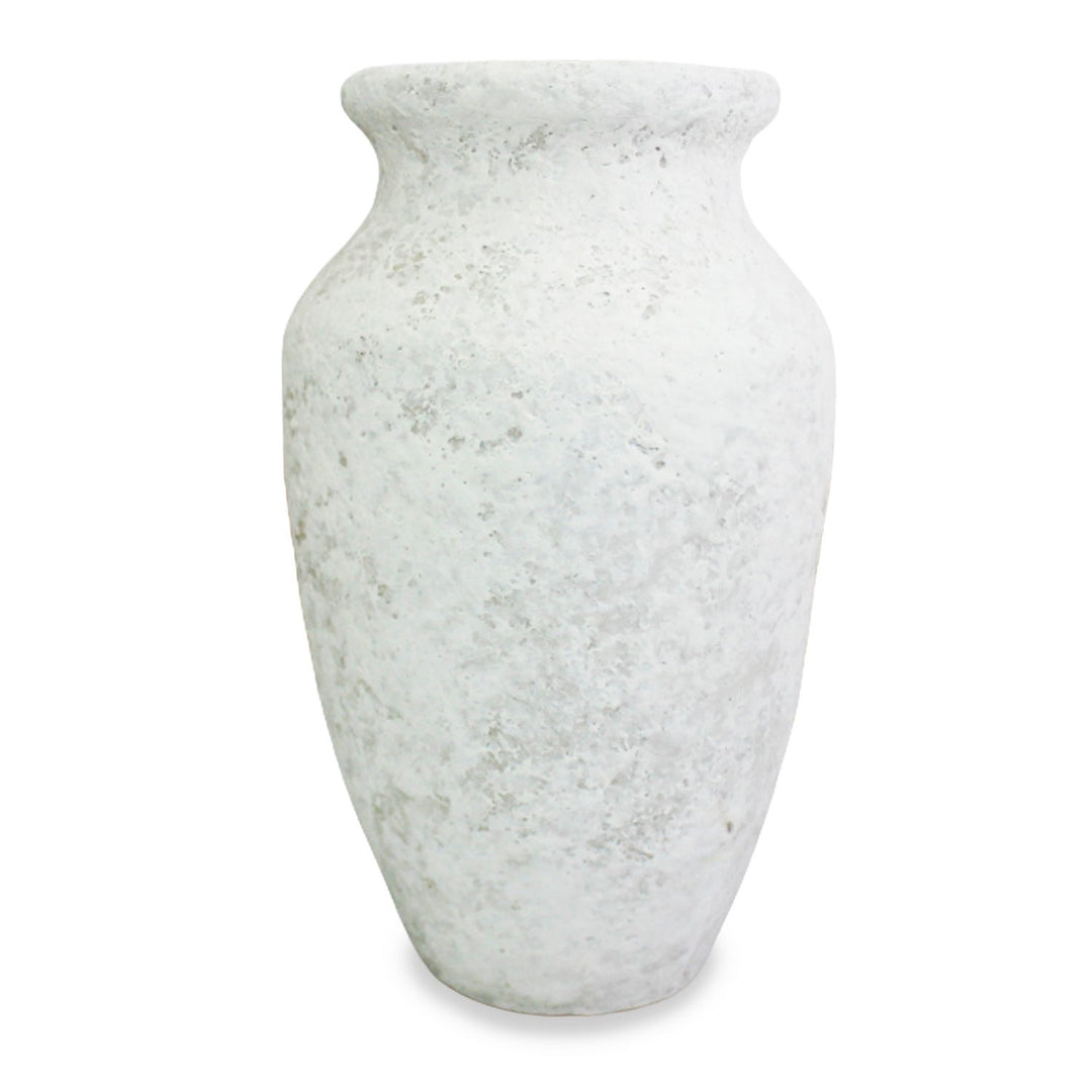 Prunus Vase, White