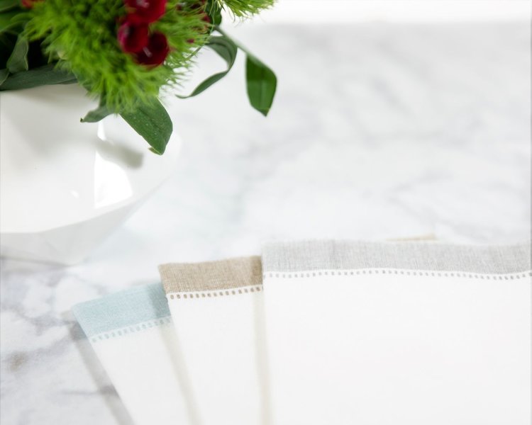 Carlstitch Guest Towel Taupe