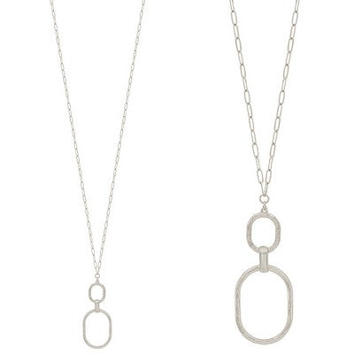 Fig Necklace, Silver