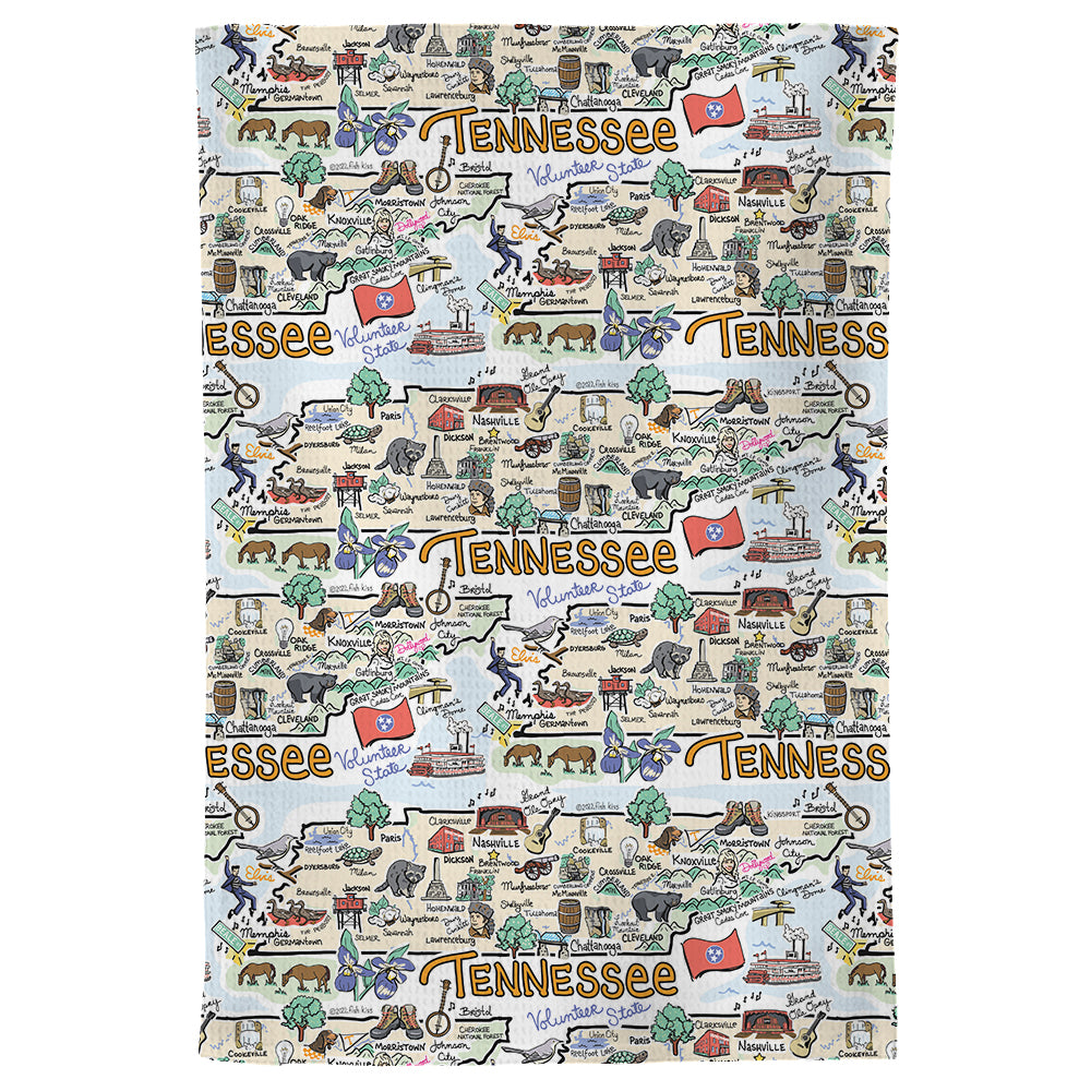 Iconic TN Tea Towel