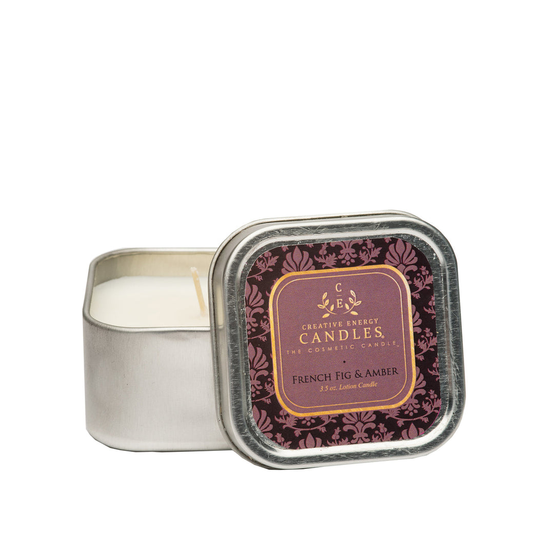 French Fig & Amber Candle, Tin