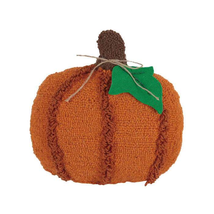 Pumpkin Shaped Hooked Pillow