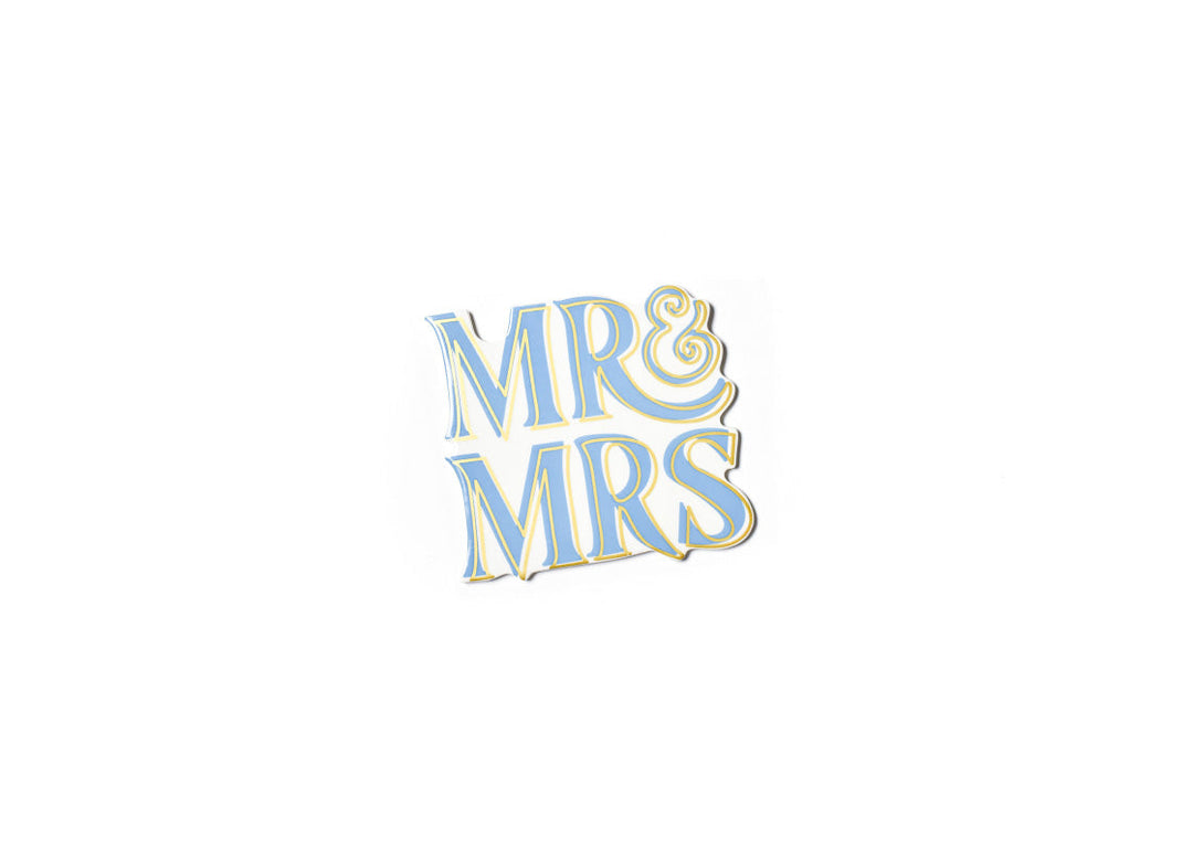 Blue Mr & Mrs Mini Attachment