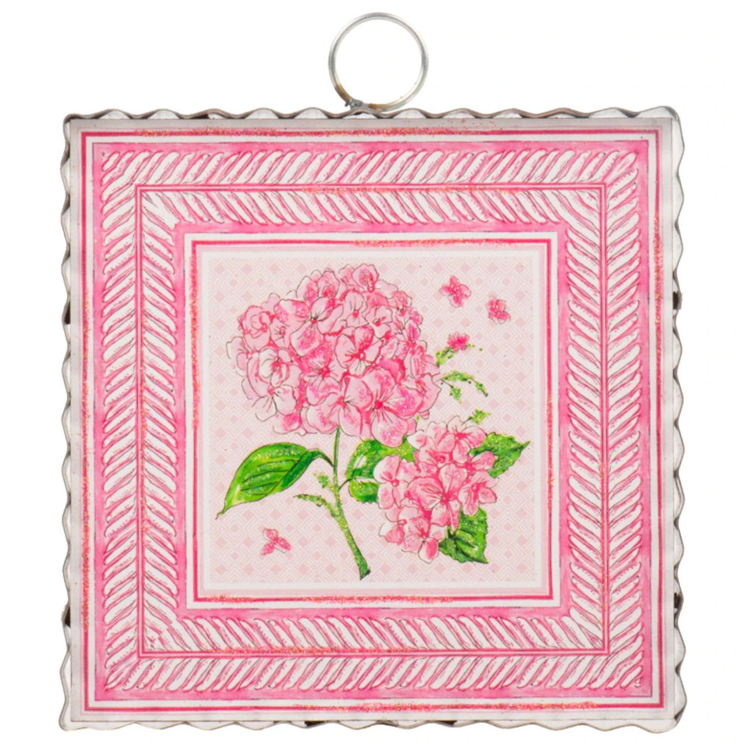 Mini Beck's Pink Hydrangea Print