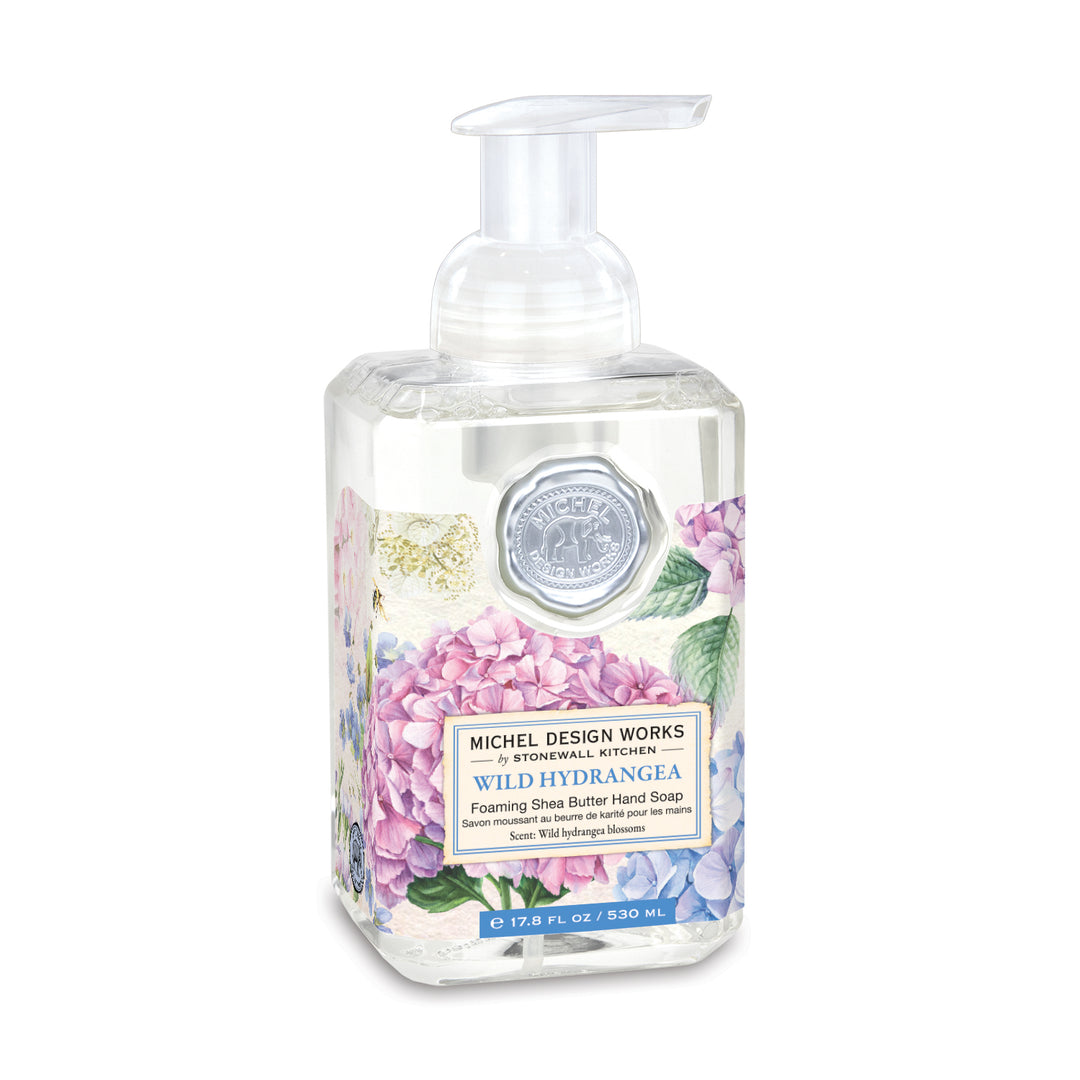 Wild Hydrangeas Foaming Soap