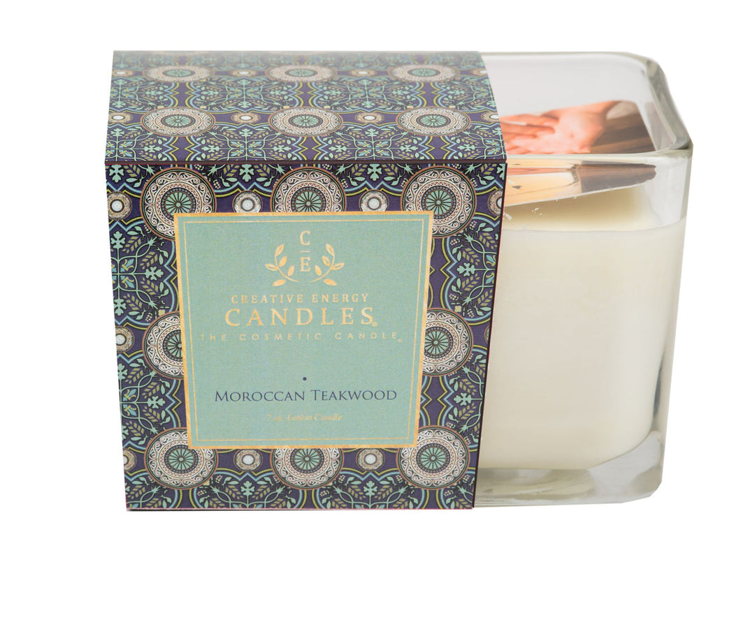 Moroccan Teakwood Candle, 10 oz