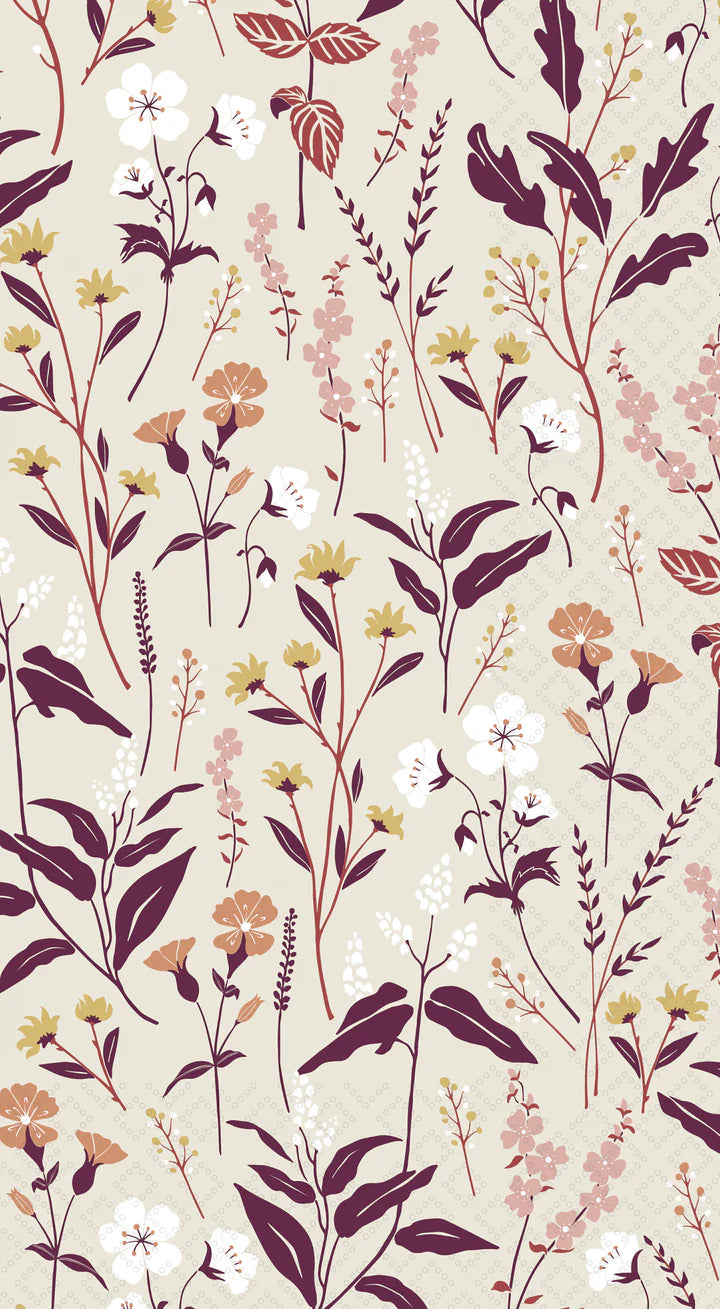 Pretty Meadow Autumn Guest Towels