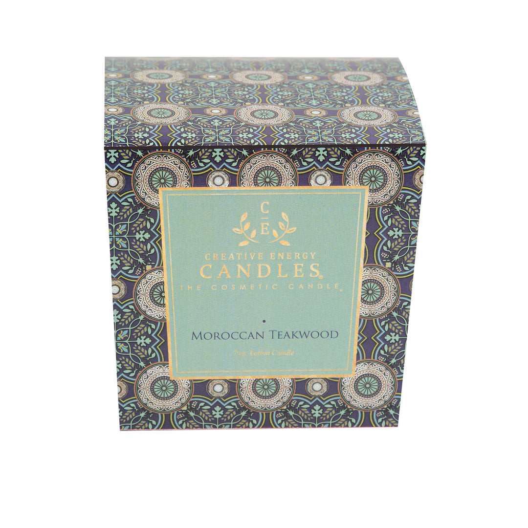 Moroccan Teakwood Candle, 6 oz