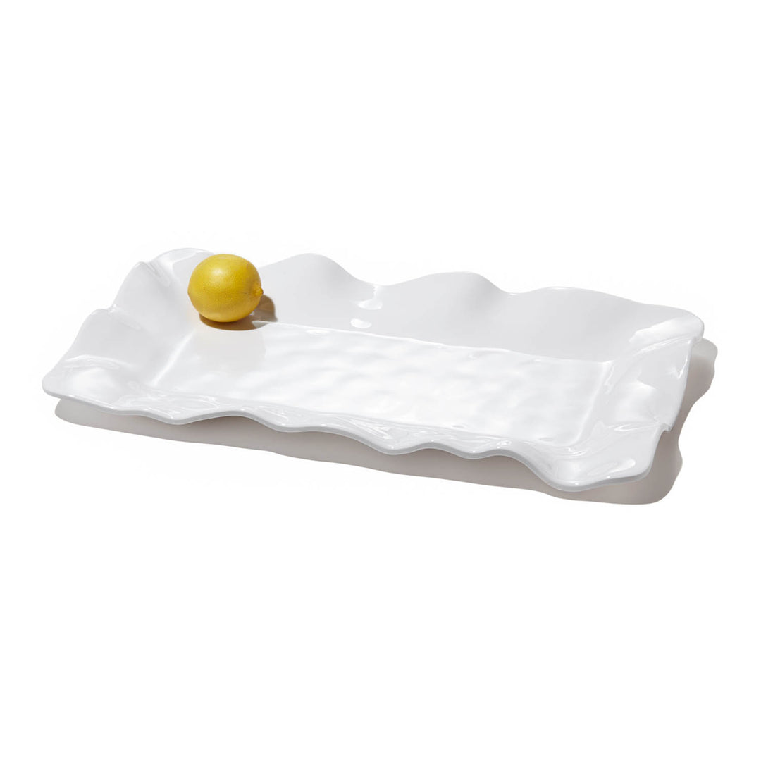 Melamine Havana Rect Long Platter