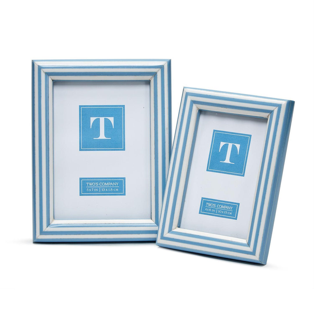 Coastal Stripe Photo Frame