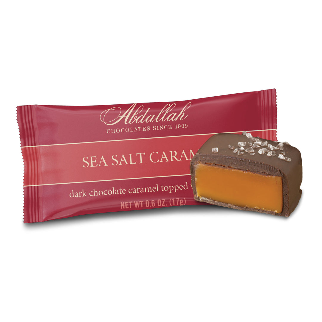Dark Sea Salt Caramel Single Candy
