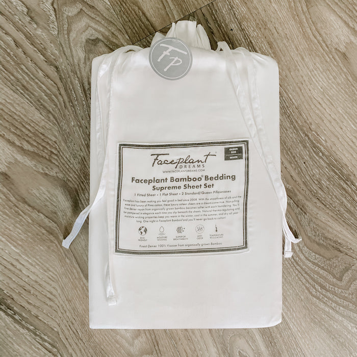 White Bamboo Supreme Sheet Set
