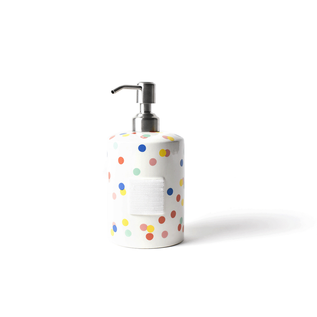 Happy Dot Mini Cylinder Soap Pump