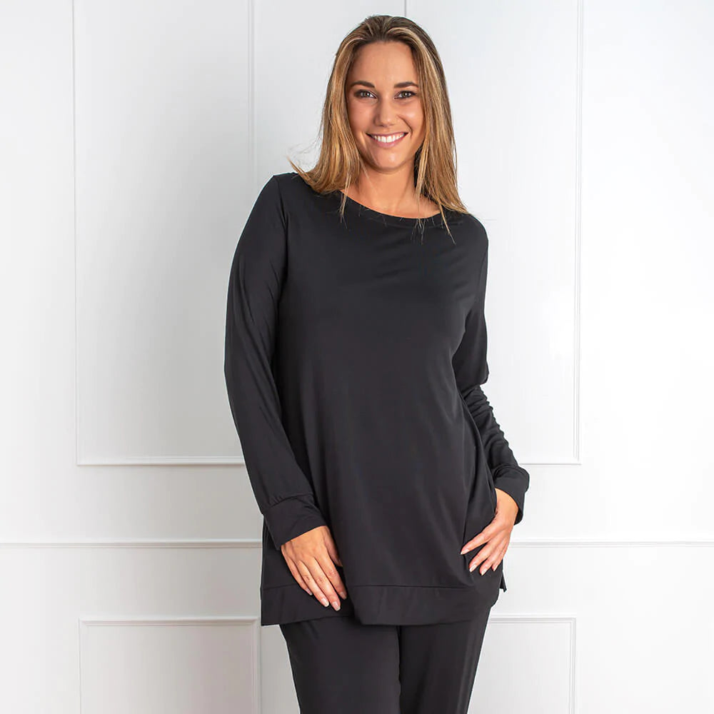 Maya Pullover, Black