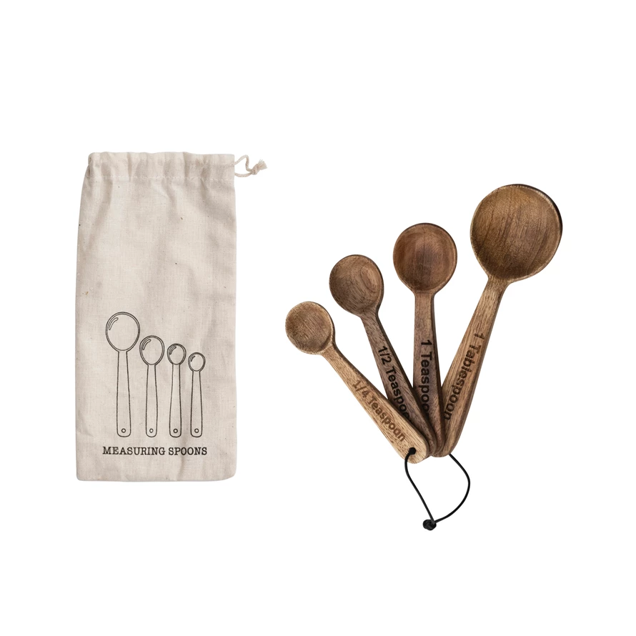 Wood Measuring Spoons