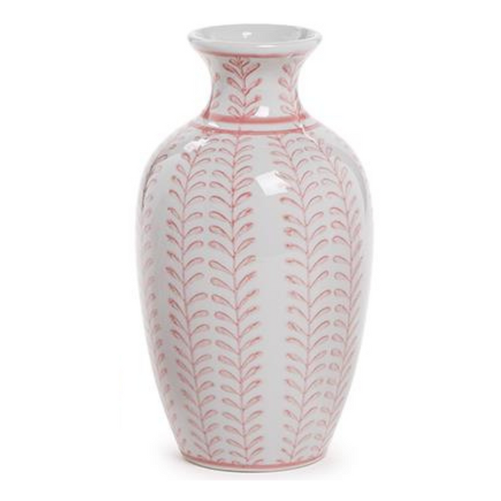 Pink Chinoiserie Vase