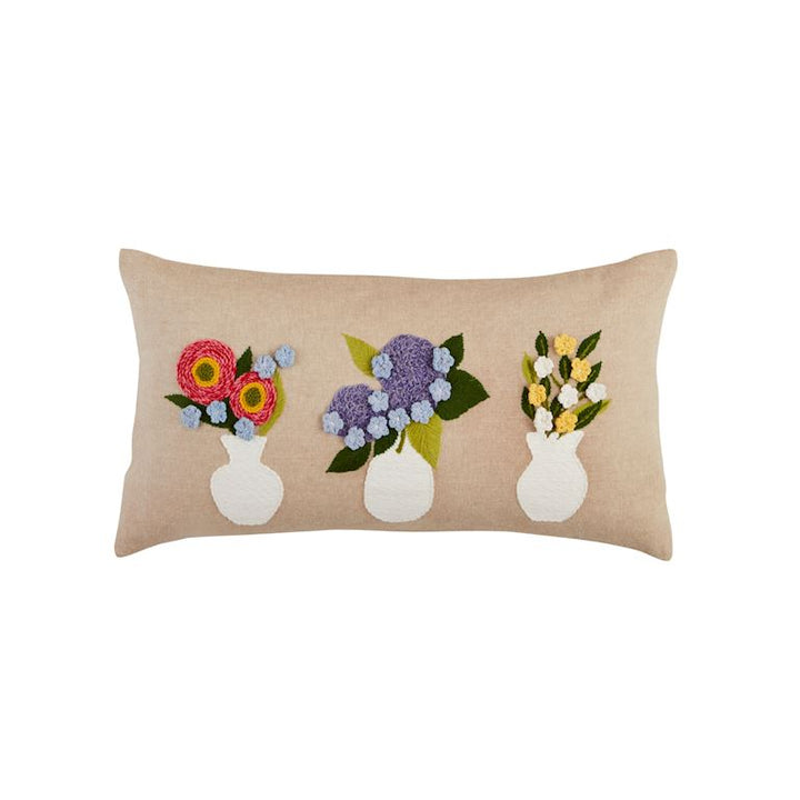 Botanica Embroidered Pillow