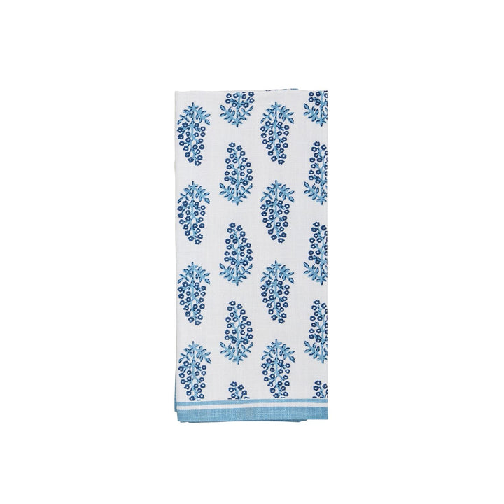 Blue Block Tea Towel