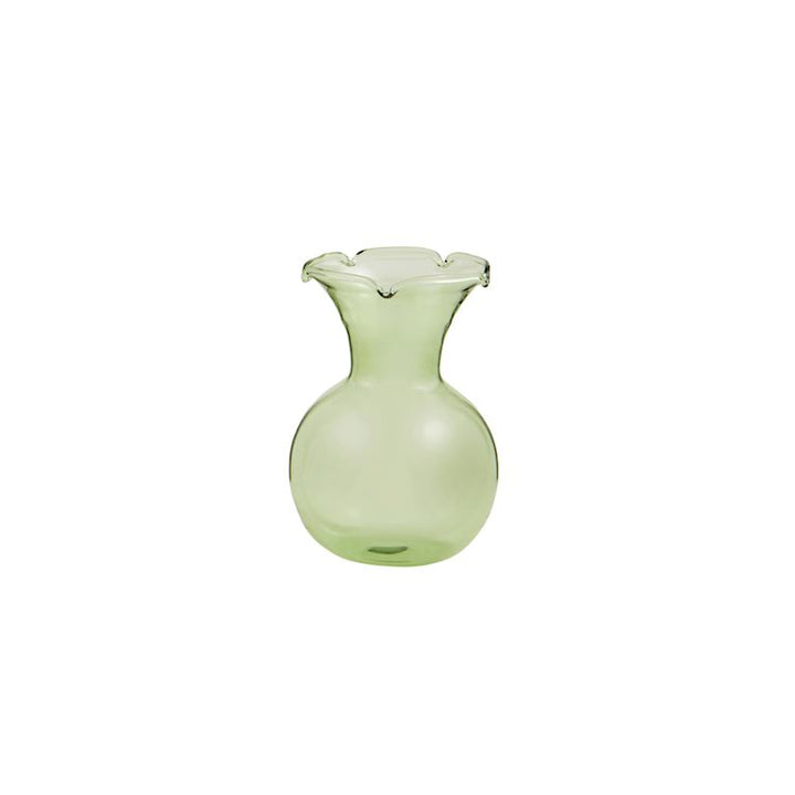 Botanical Ruffled Mini Vase