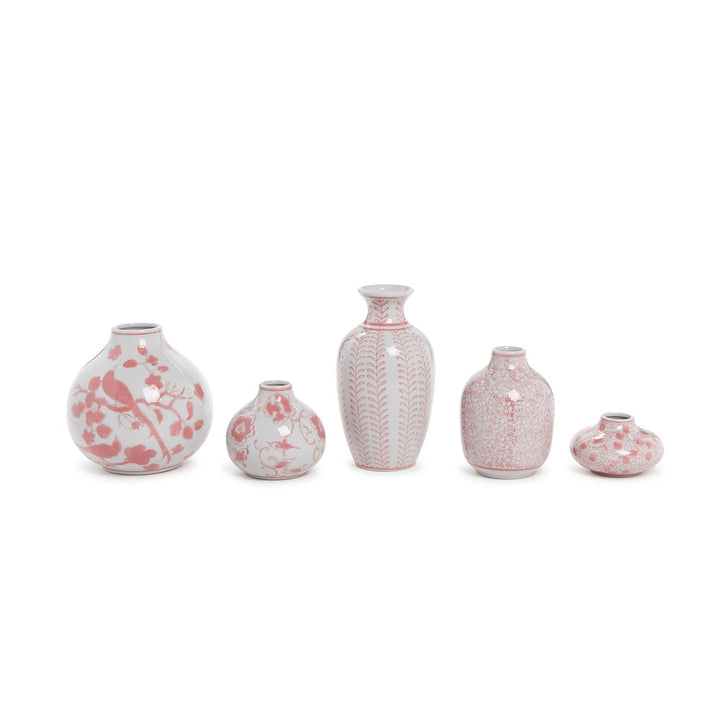 Pink Chinoiserie Vase