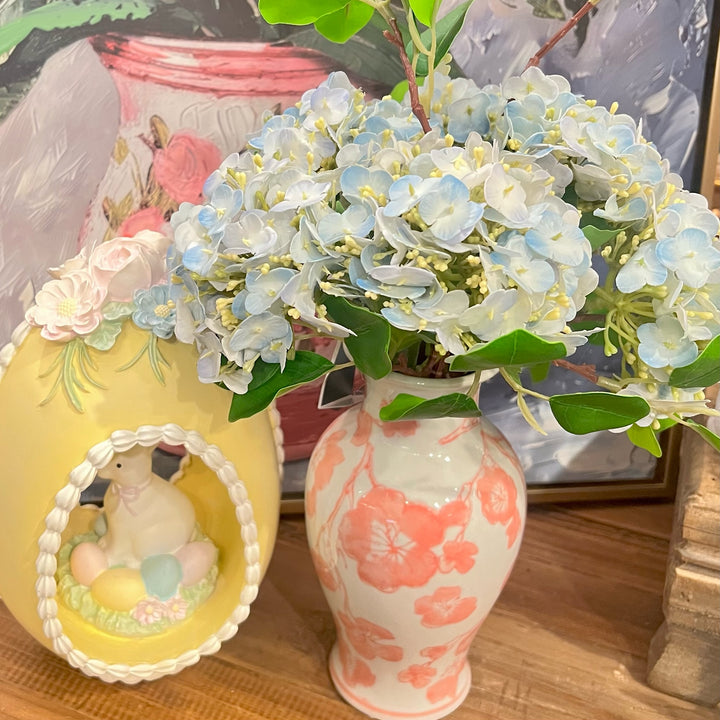 Real Touch Blue Hydrangea Bundle, 12"