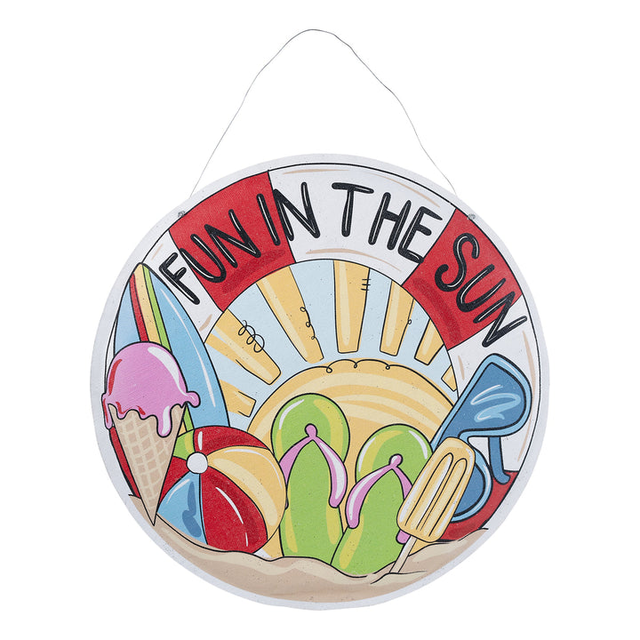 Happy Easter/Fun In The Sun Reversible Burlee