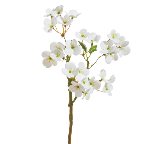 White Floral Pick