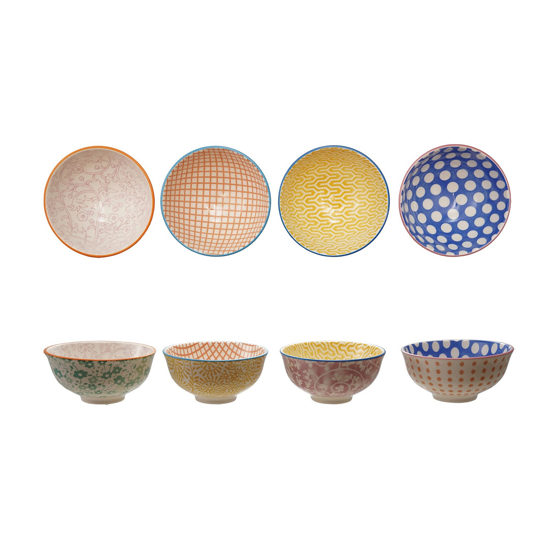 Colorful Stoneware Bowl