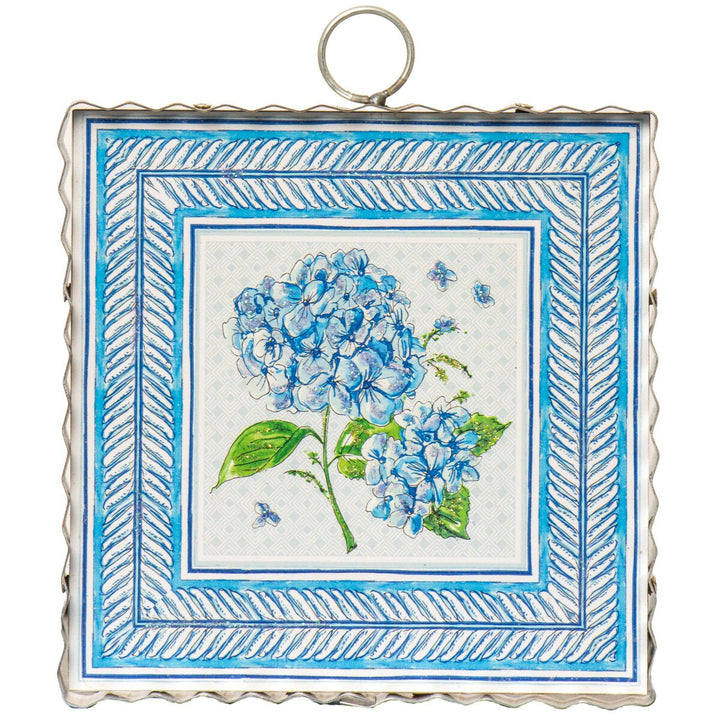Mini Beck's Blue Hydrangea Print