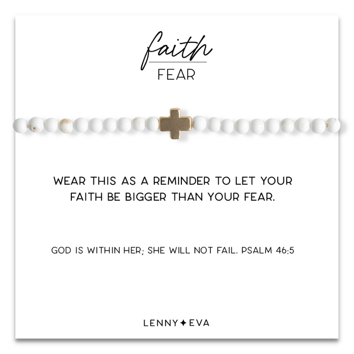 Faith Over Fear Bracelet