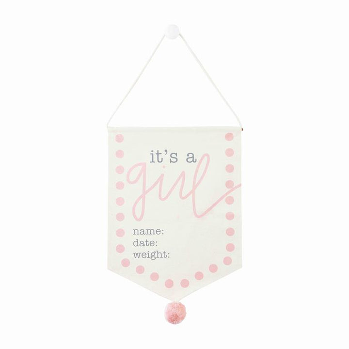 Canvas New Baby Sign