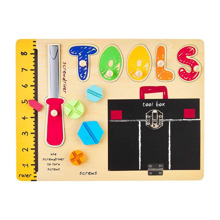 Busy Board Wood Puzzle