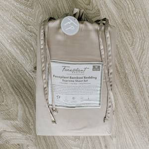 Gray Bamboo Supreme Sheet Set