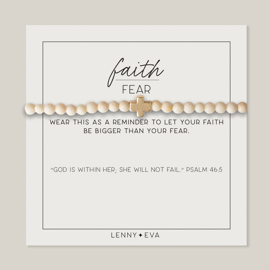 Faith Over Fear Bracelet