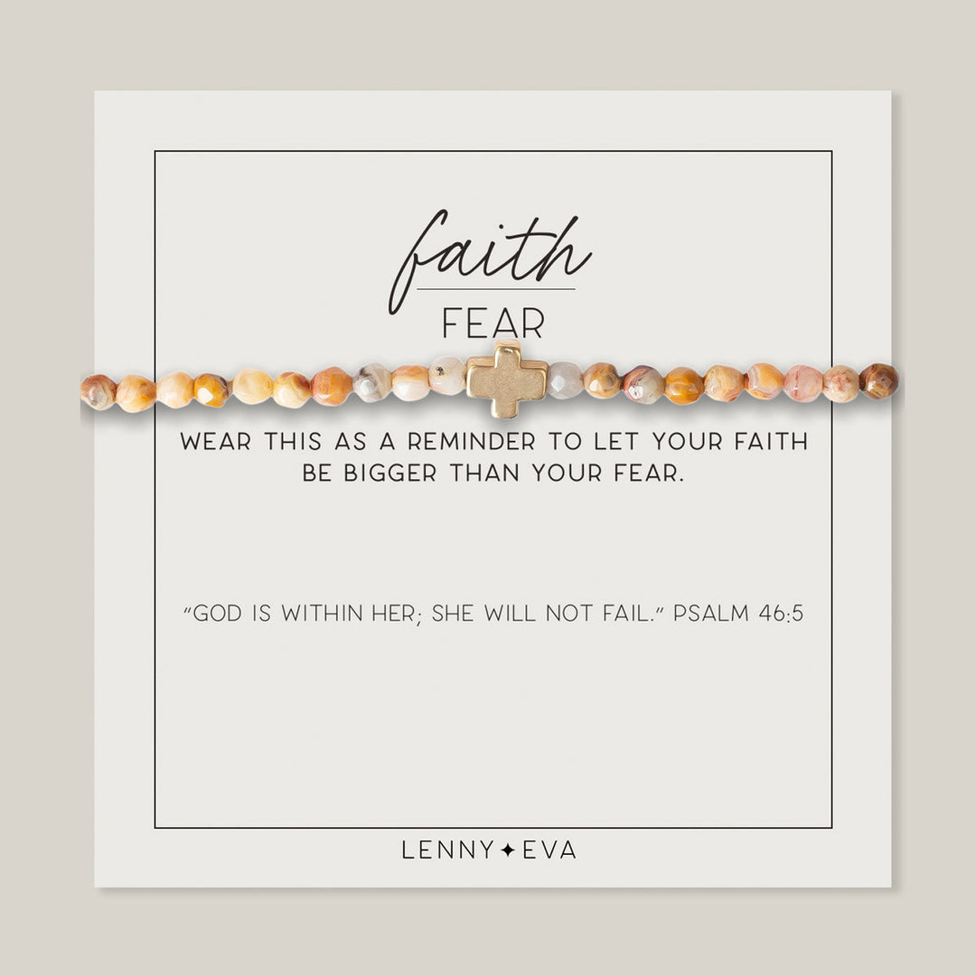 Faith Over Fear Bracelet