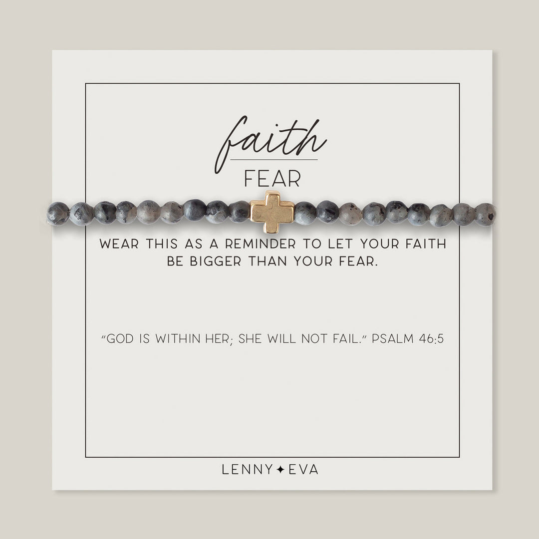 Faith Over Fear Bracelet