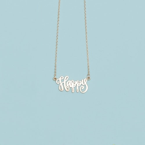 Happy Necklace