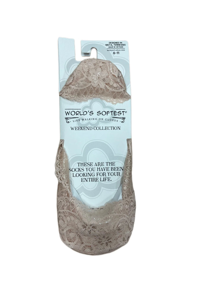 Lacey Footsie Socks
